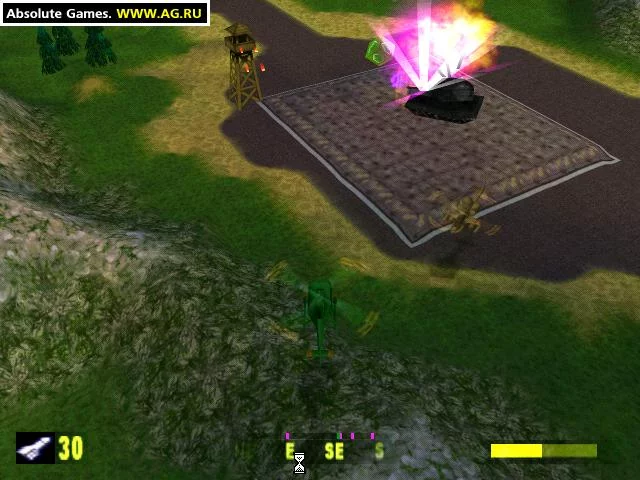 Изображение игры: Army Men: Air Attack (1999)