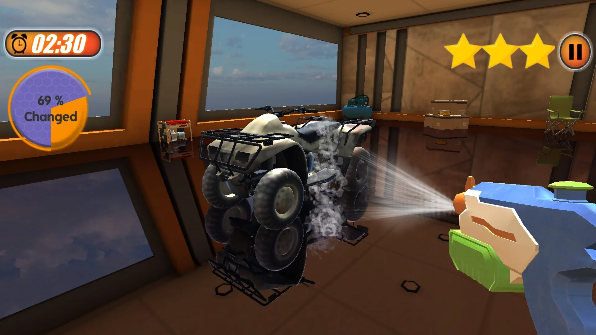 Изображение игры: Wash the Cars