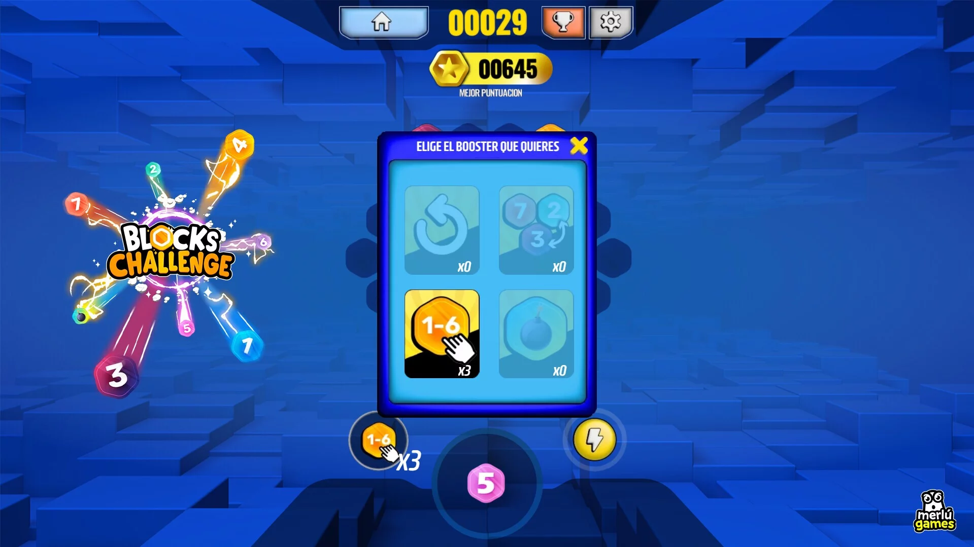 Изображение игры: Blocks Challenge