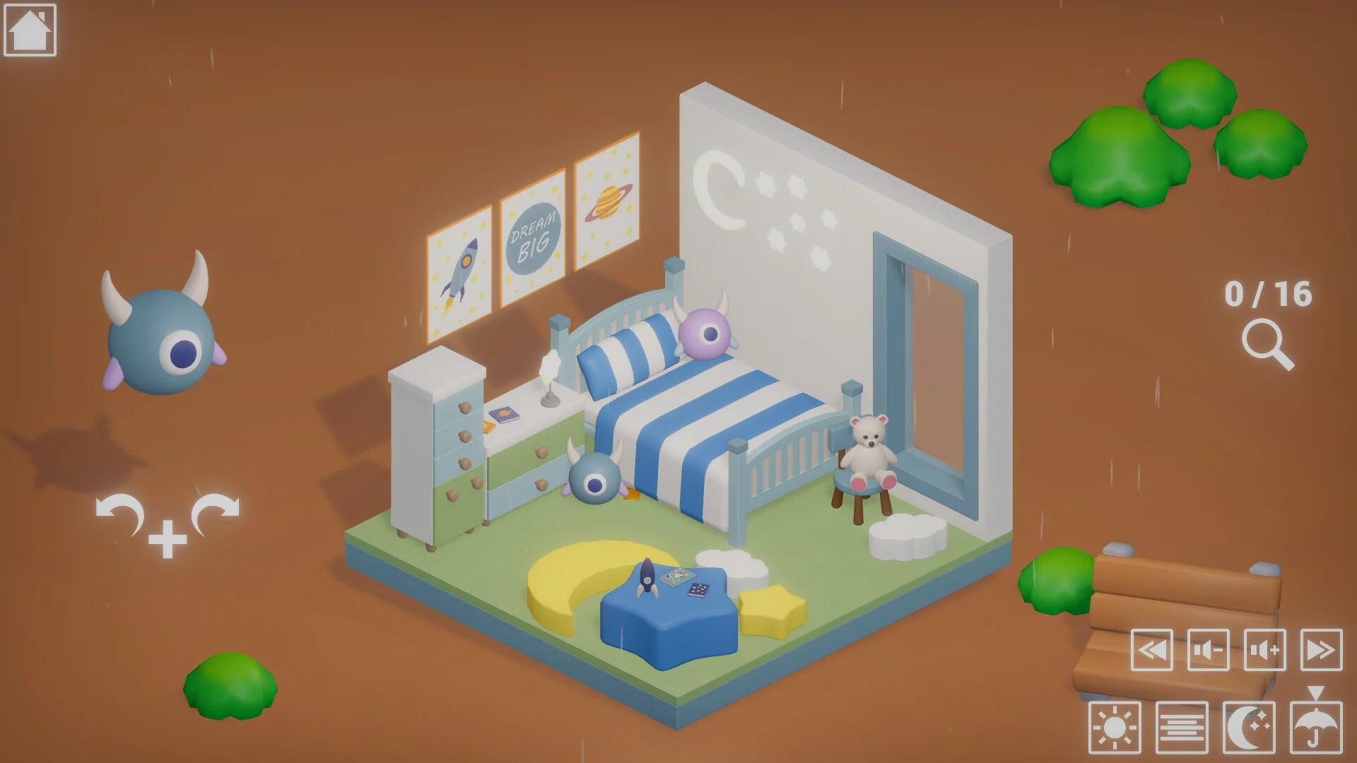 Изображение игры: Little Rooms