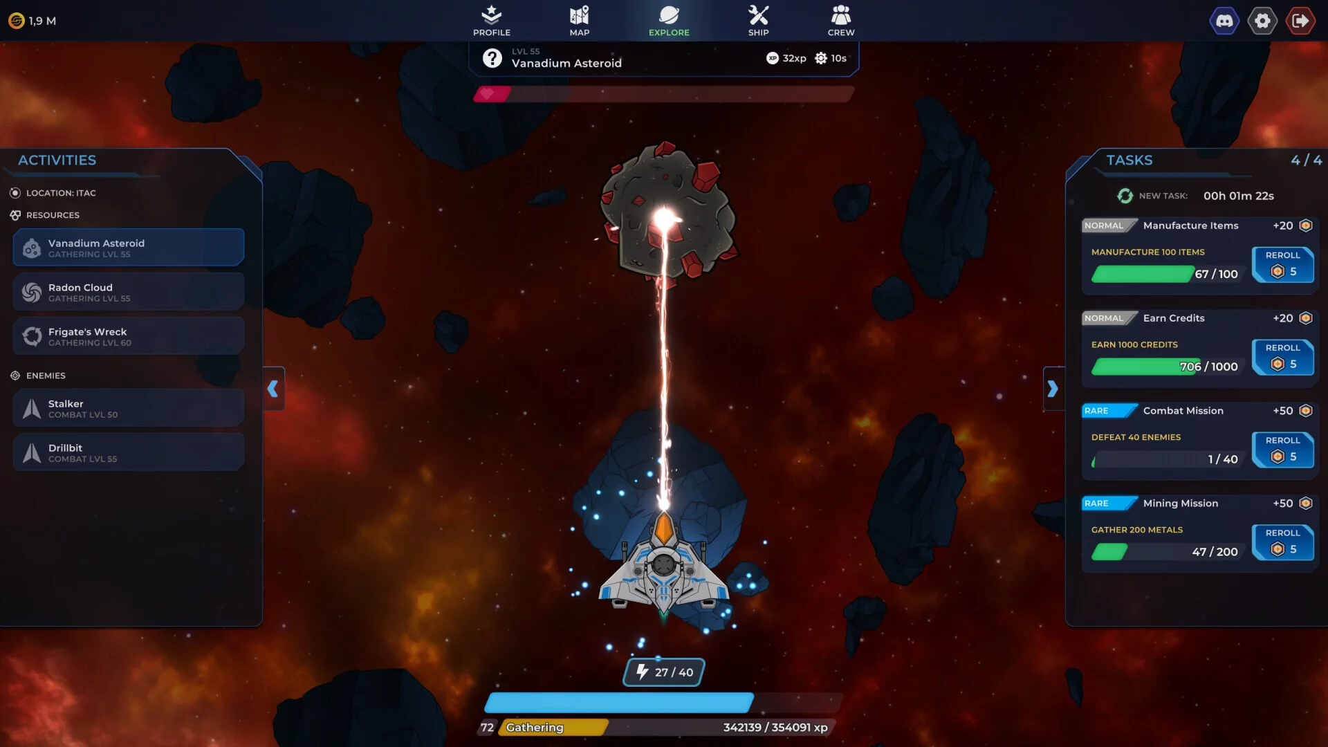 Изображение игры: Idle Stellar