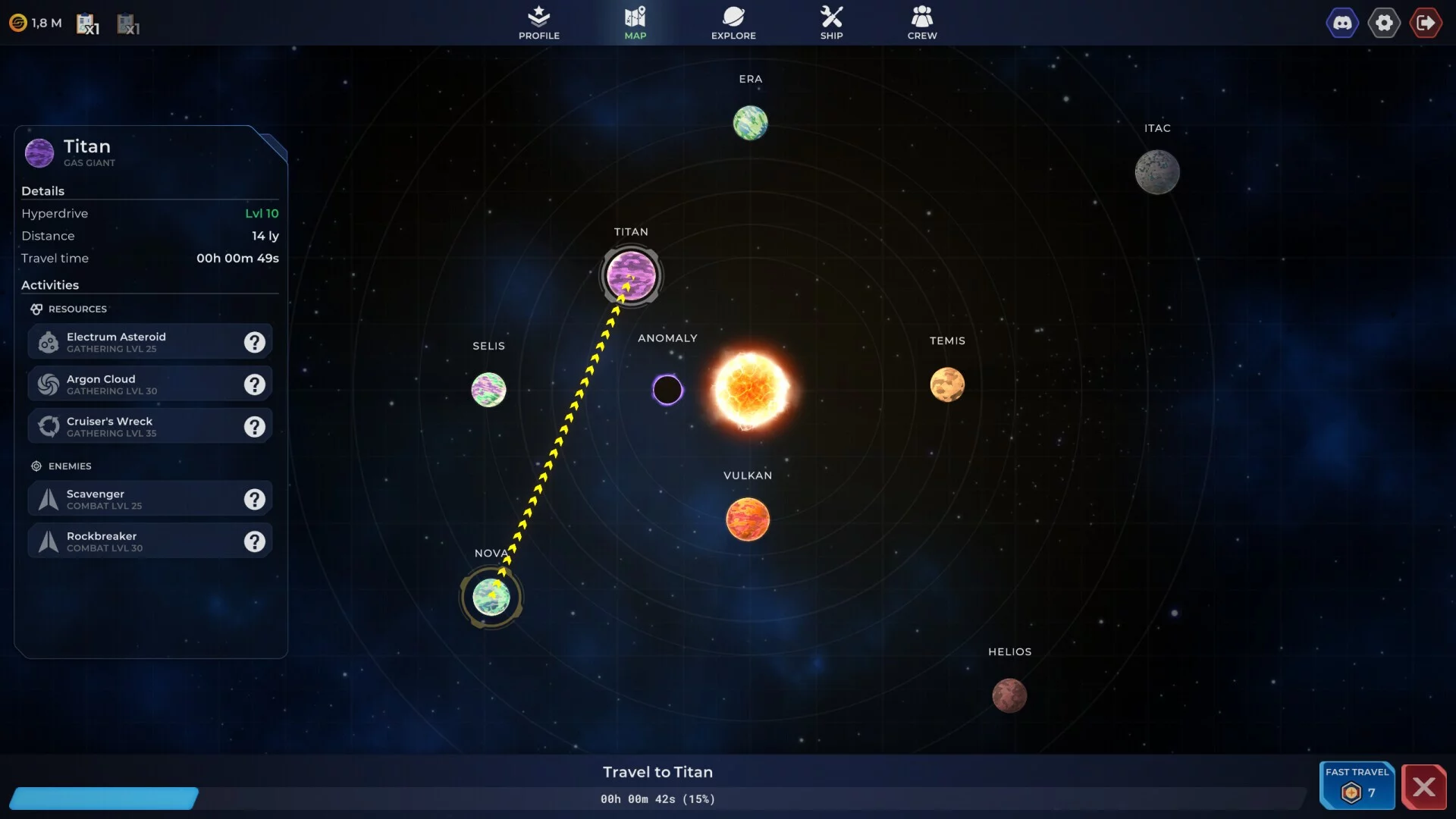 Изображение игры: Idle Stellar