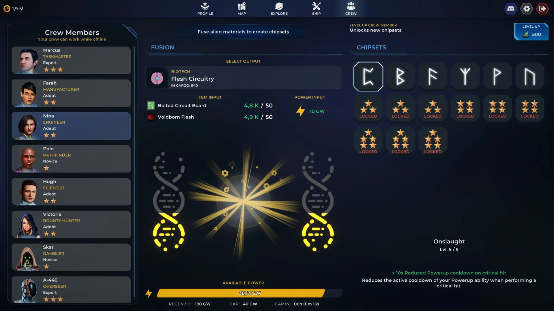 Изображение игры: Idle Stellar