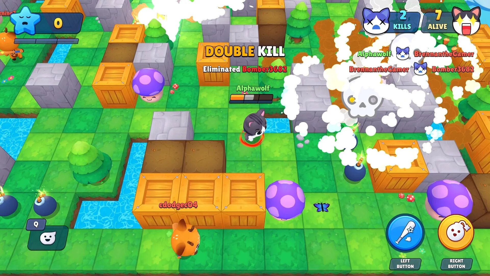 Изображение игры: Bombergrounds: Classic