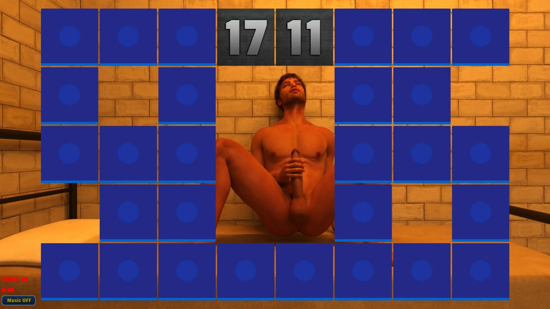 Изображение игры: Sexy Memory Puzzle - Gay Jail