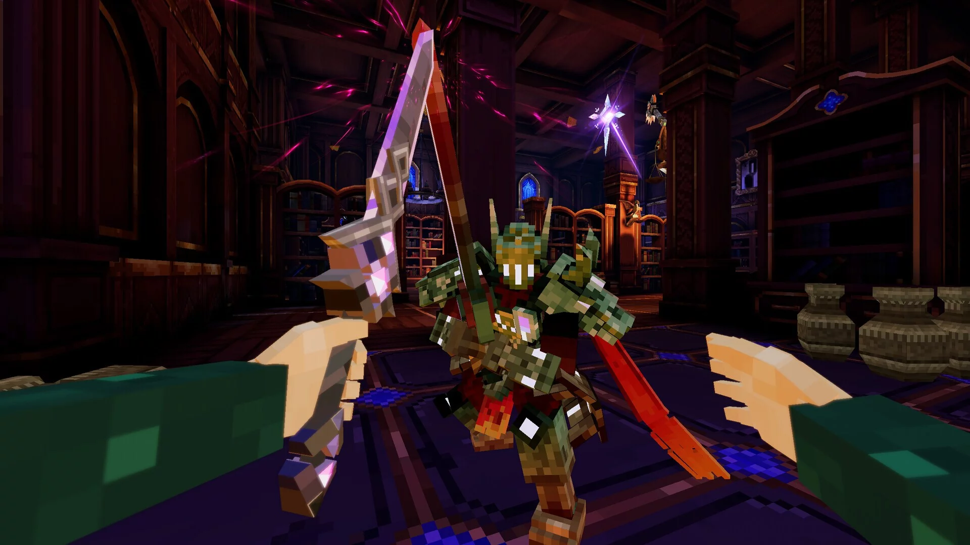 Изображение игры: Pixel Dungeon VR: Prologue