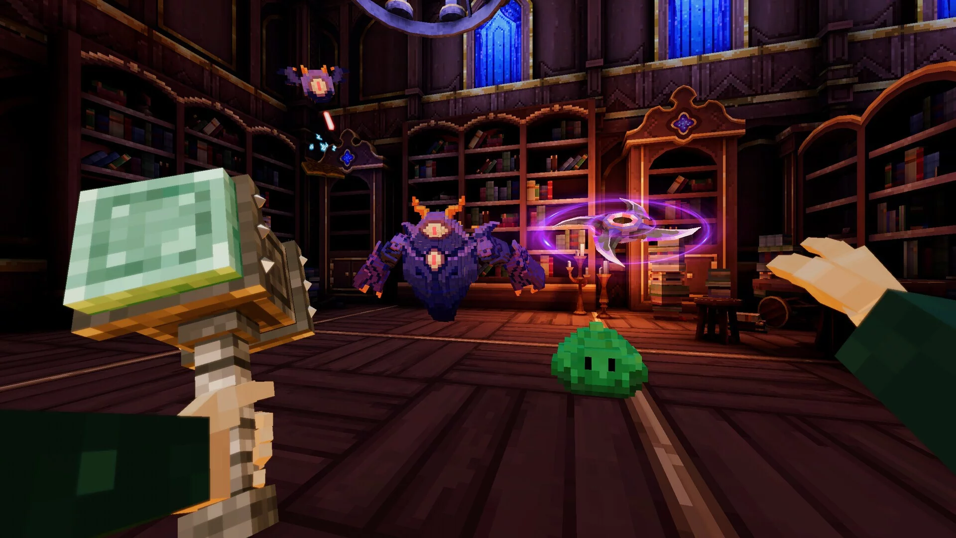 Изображение игры: Pixel Dungeon VR: Prologue