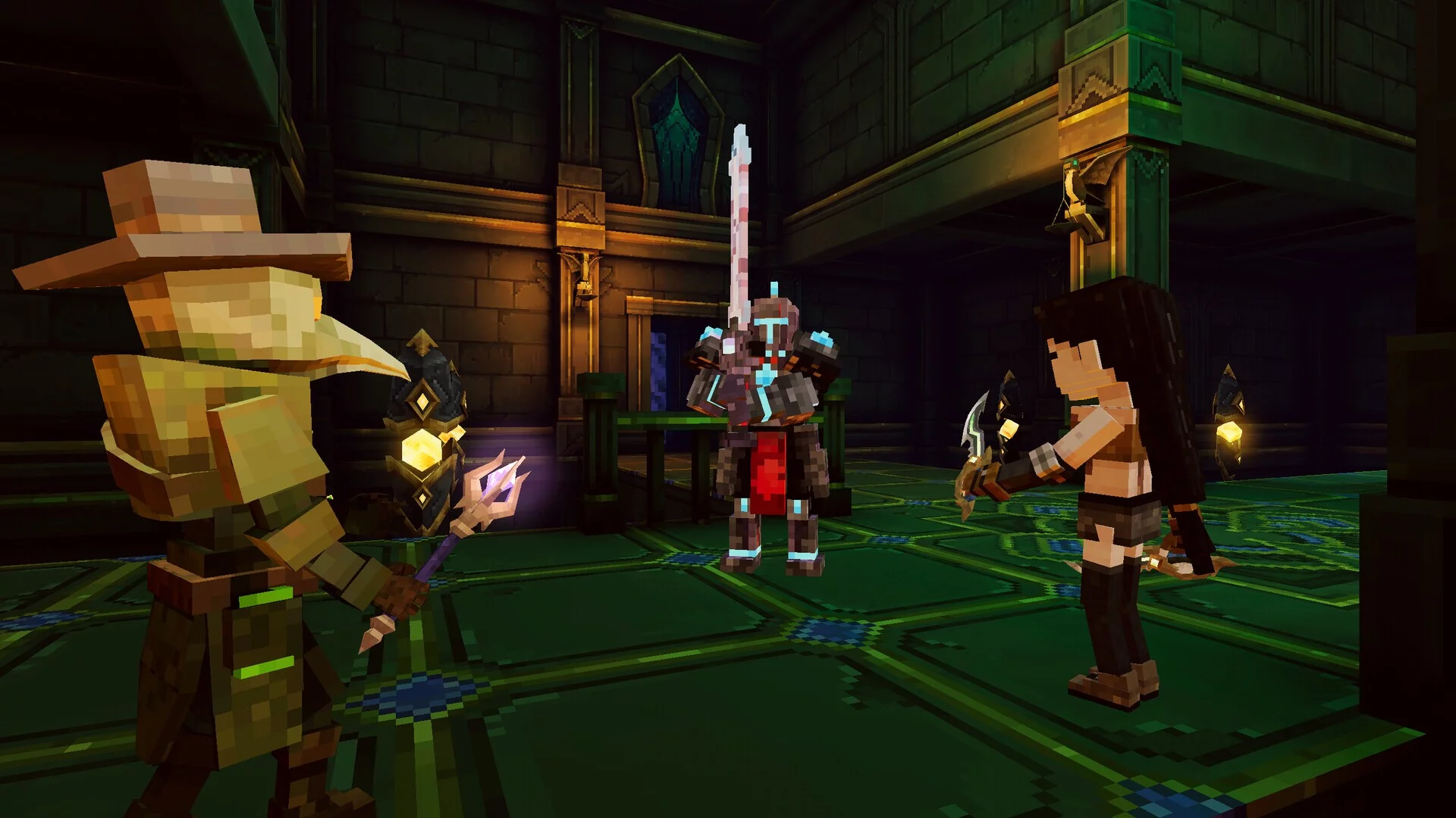 Изображение игры: Pixel Dungeon VR: Prologue
