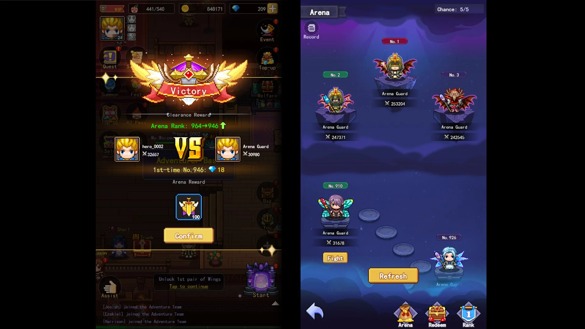 Изображение игры: Pixel Dungeon RPG