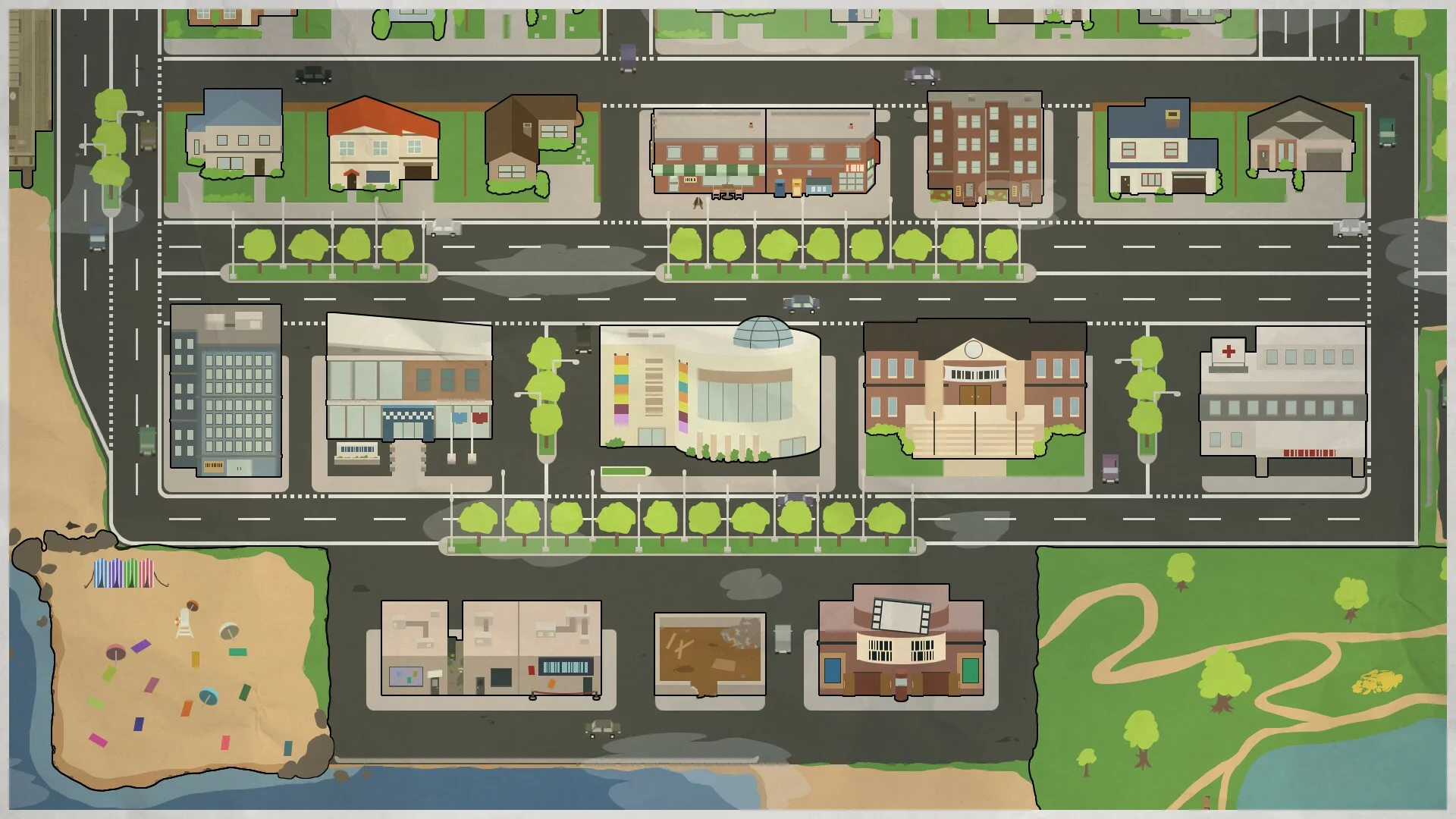 Изображение игры: A Town Uncovered