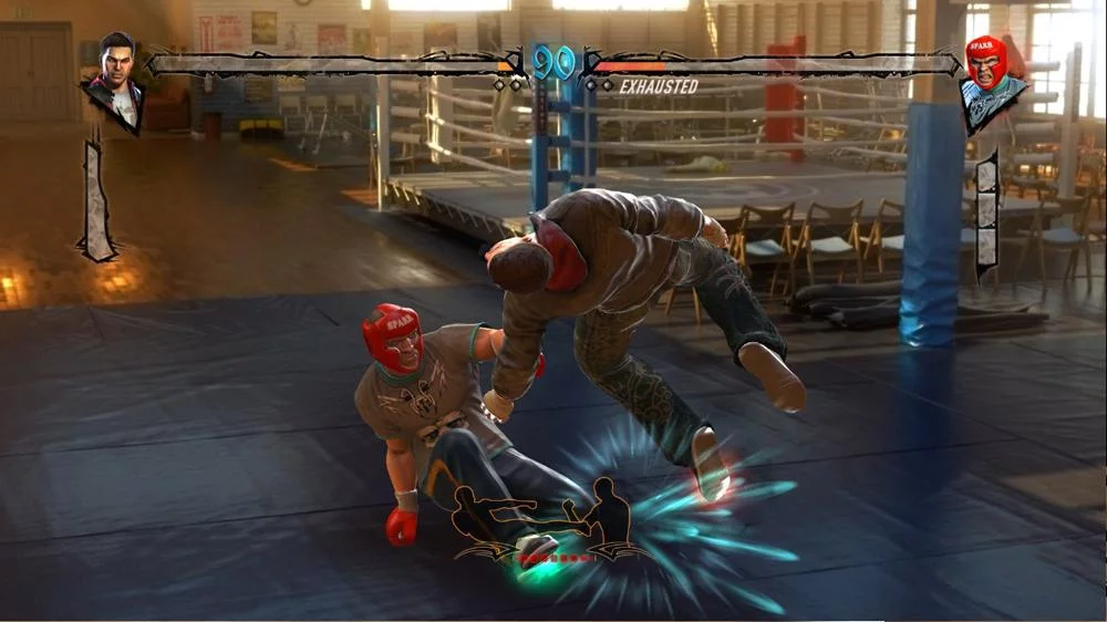 Изображение игры: Fighters Uncaged
