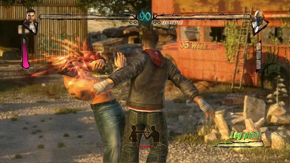 Изображение игры: Fighters Uncaged