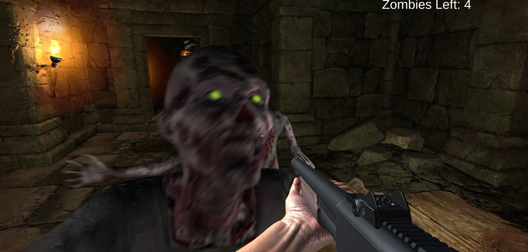 Изображение игры: Zombie invasion