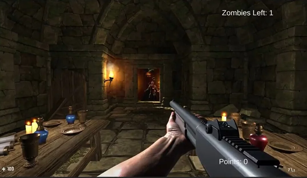 Изображение игры: Zombie invasion