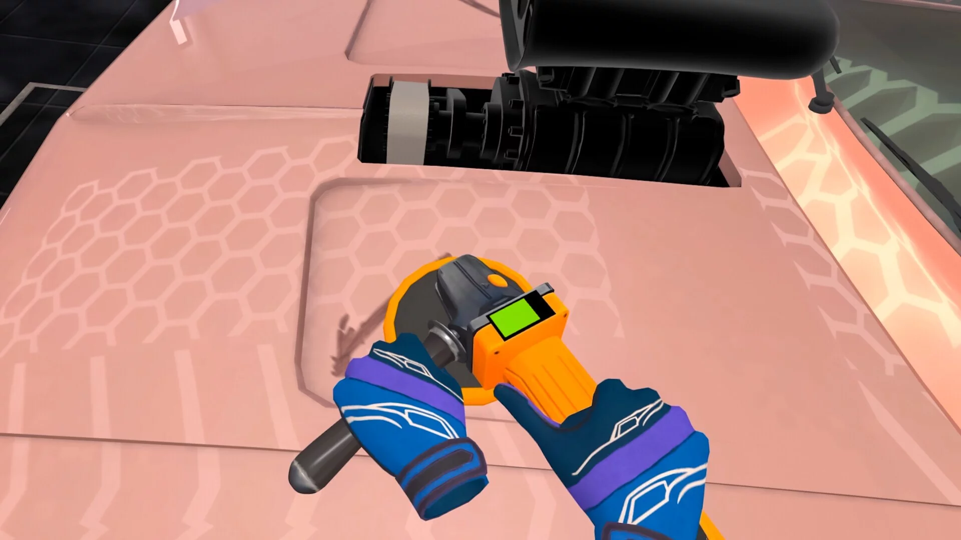 Изображение игры: Car Detailing Simulator VR