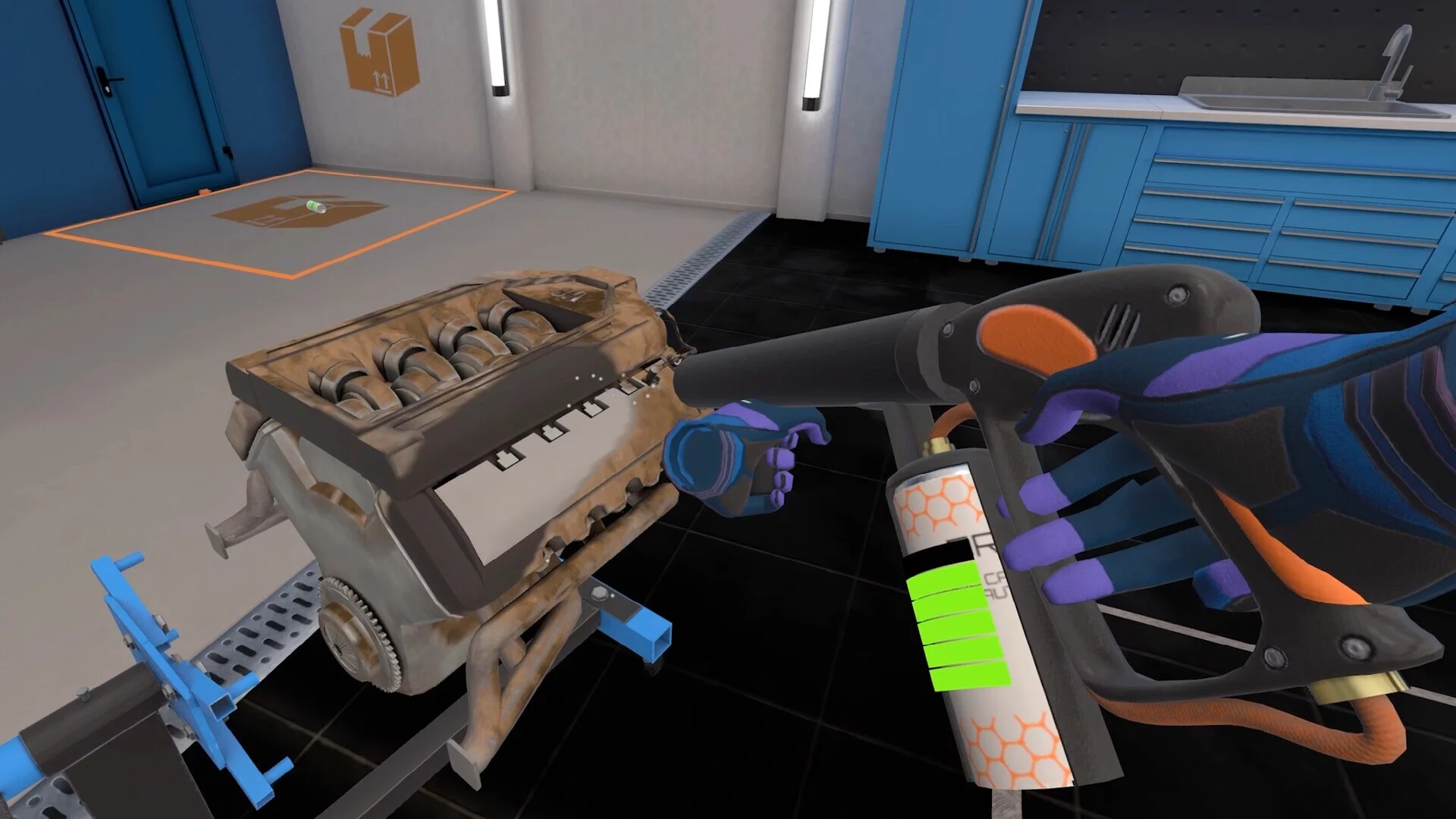 Изображение игры: Car Detailing Simulator VR