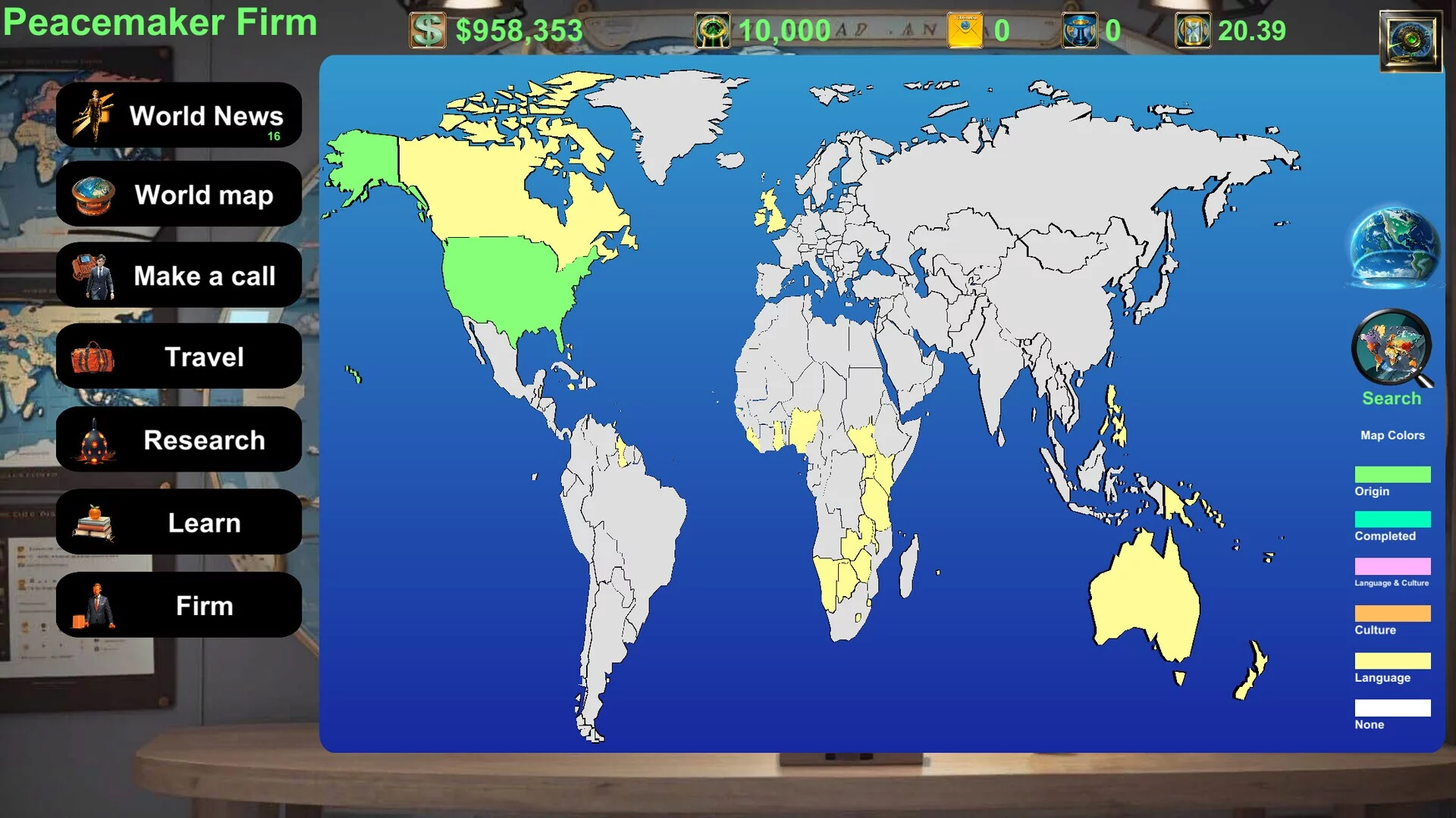 Изображение игры: World Diplomat