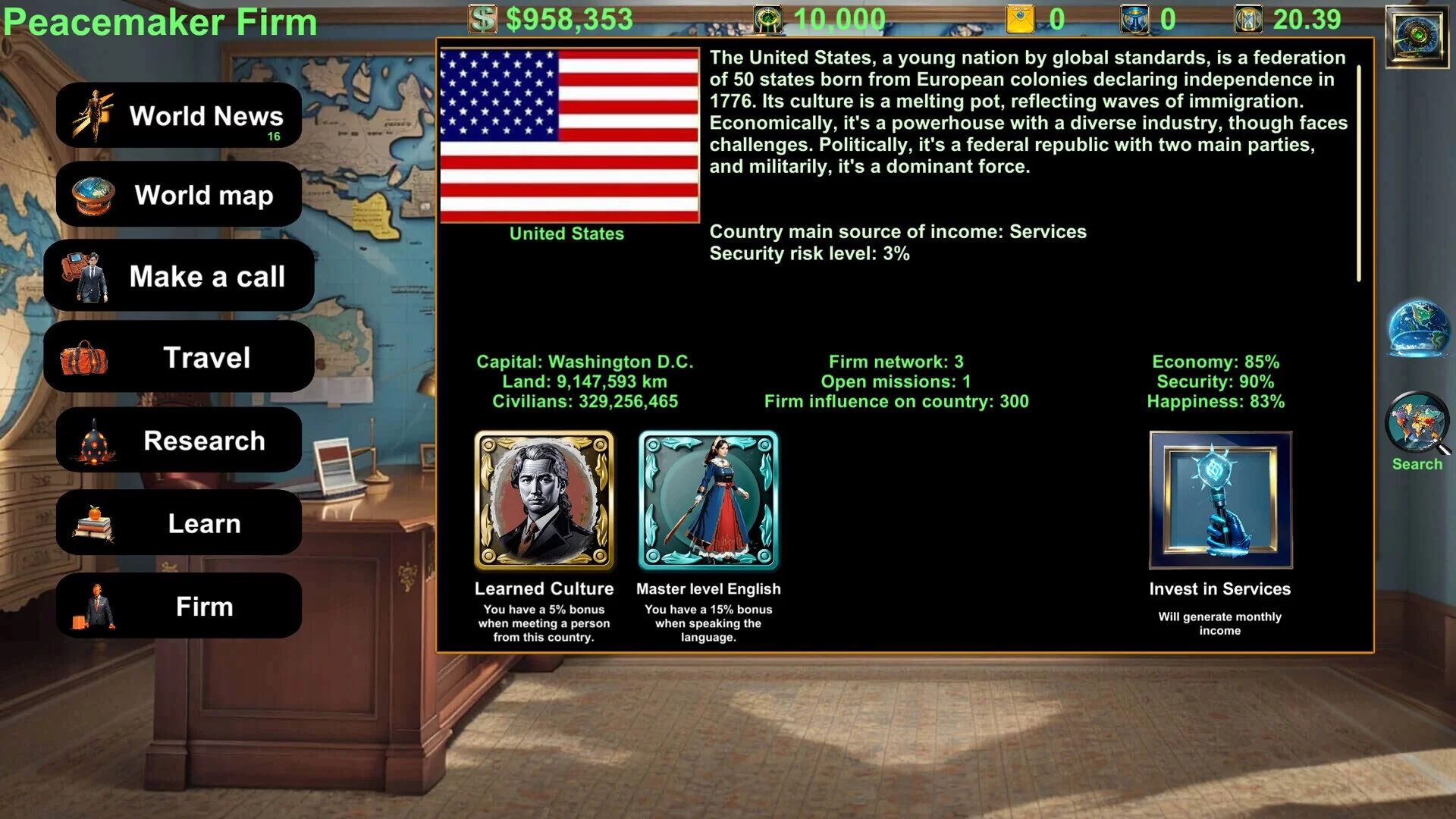 Изображение игры: World Diplomat
