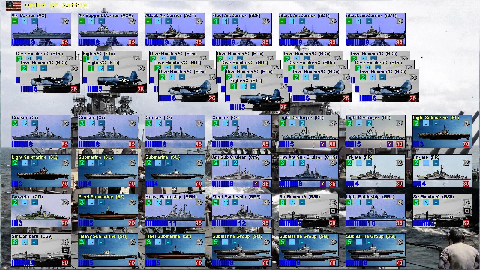 Изображение игры: Battleships and Carriers 2: 1940-1945