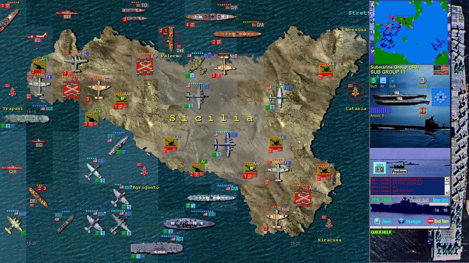 Изображение игры: Battleships and Carriers 2: 1940-1945