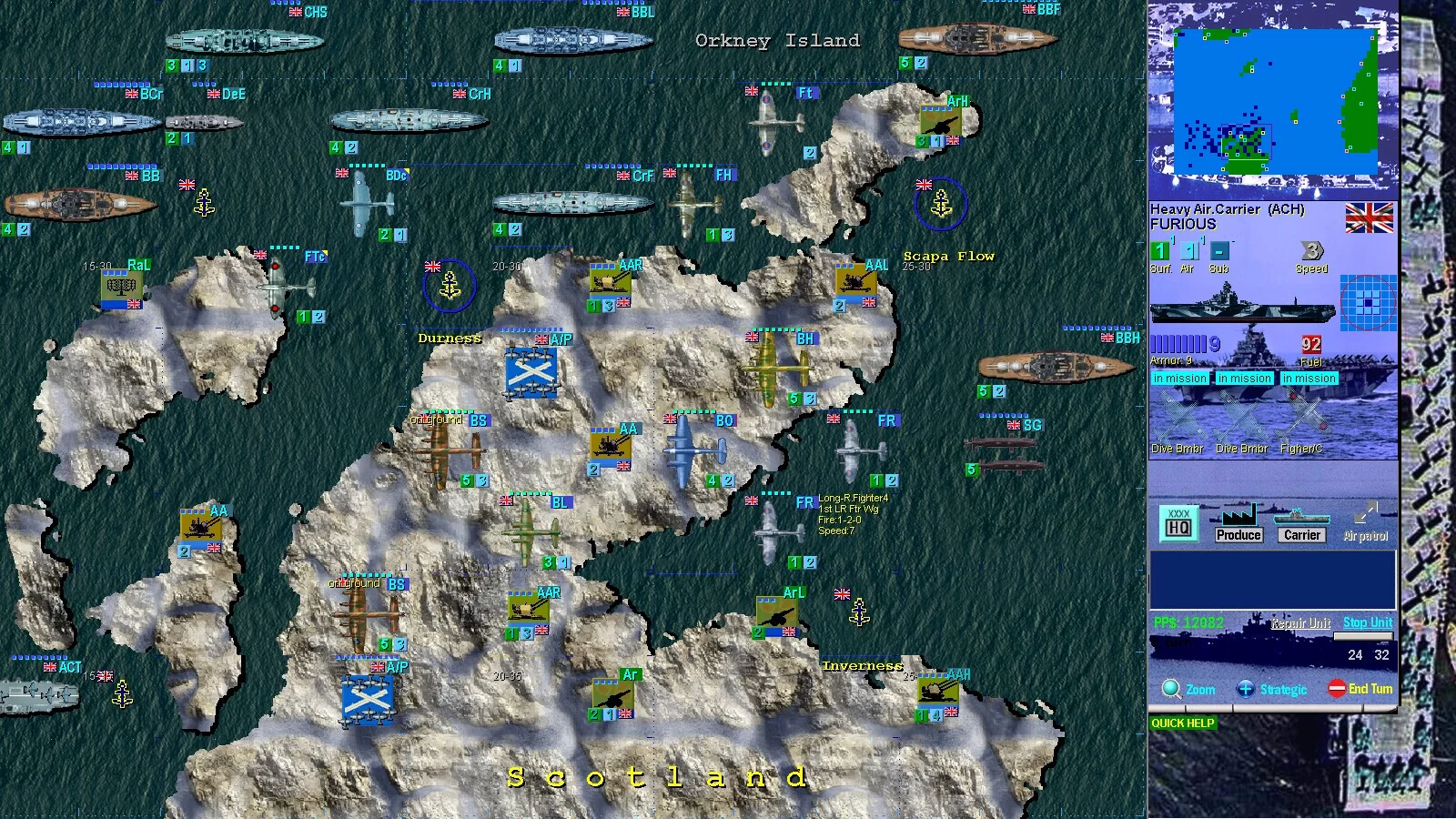 Изображение игры: Battleships and Carriers 2: 1940-1945