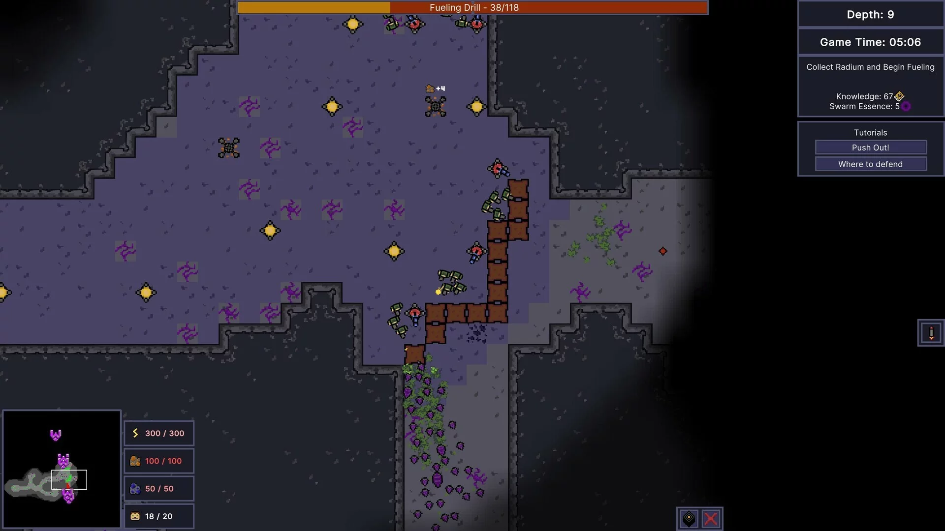 Изображение игры: Deep Among the Swarm