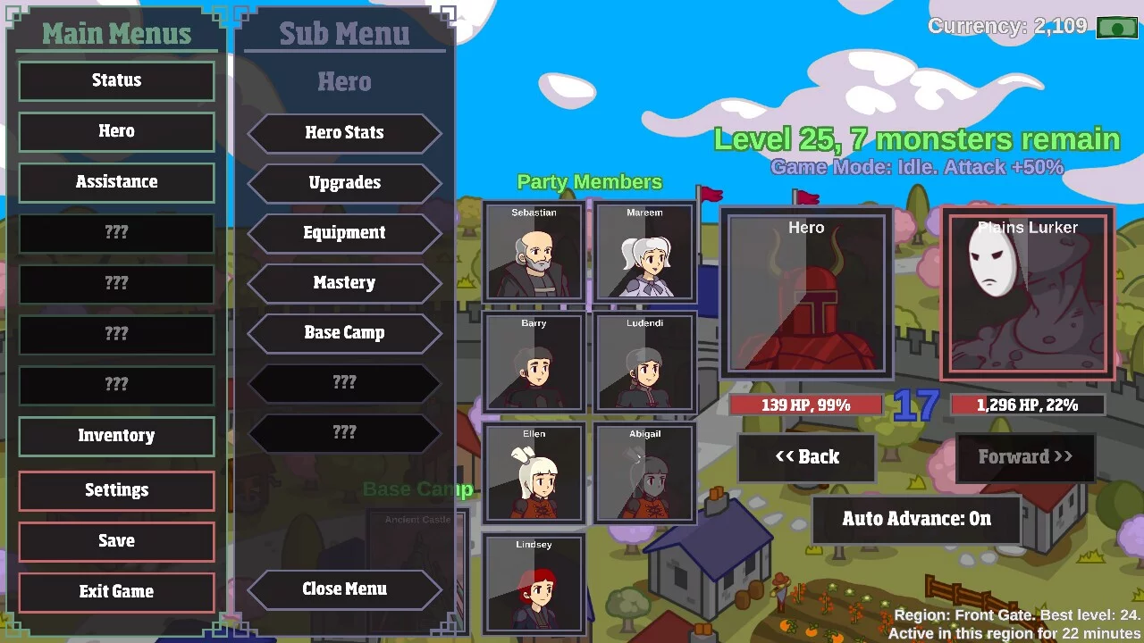 Изображение игры: Monster Hunting: Incremental Grind Forever