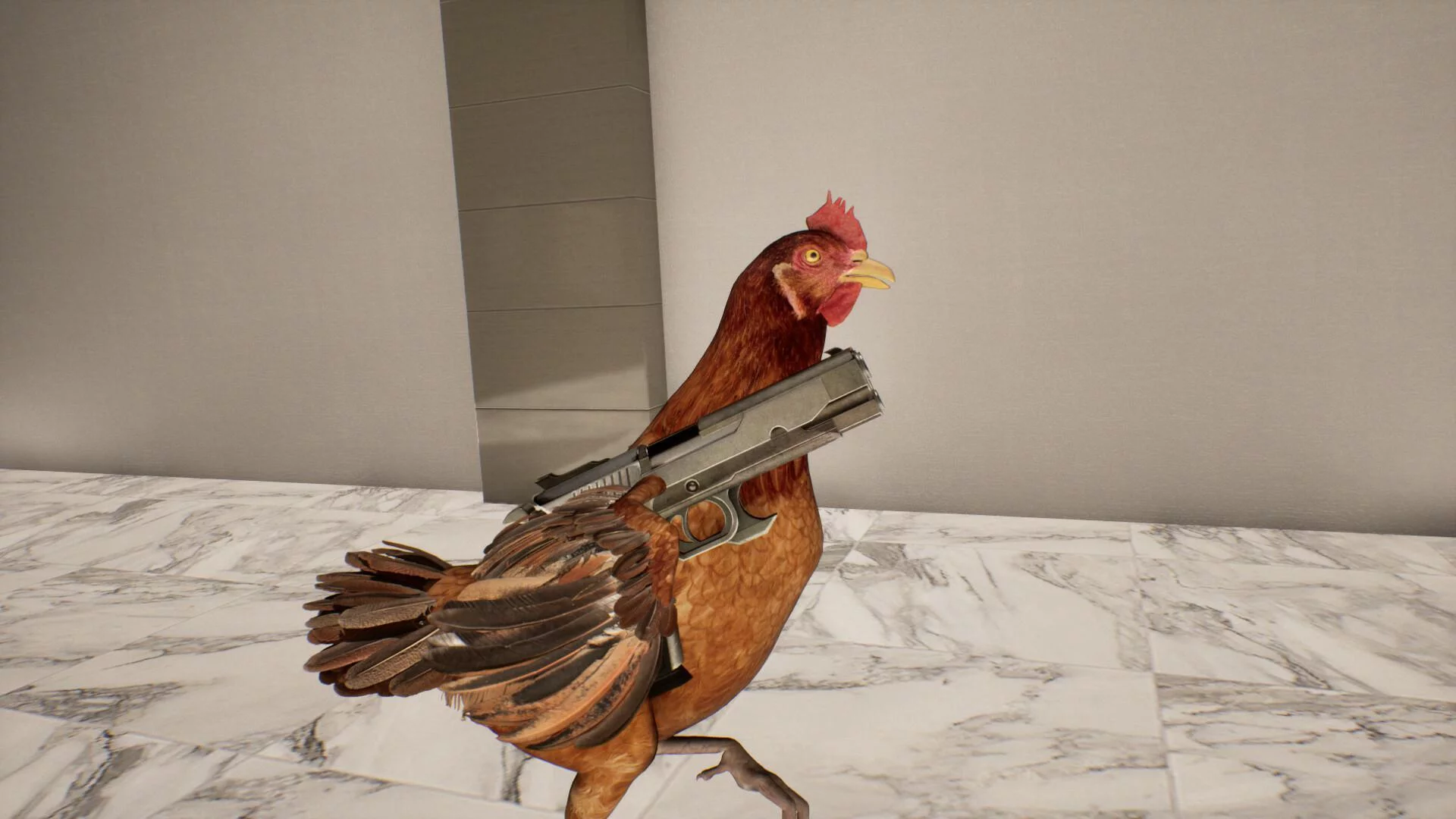 Изображение игры: Chicken Strike: Cluck Ops