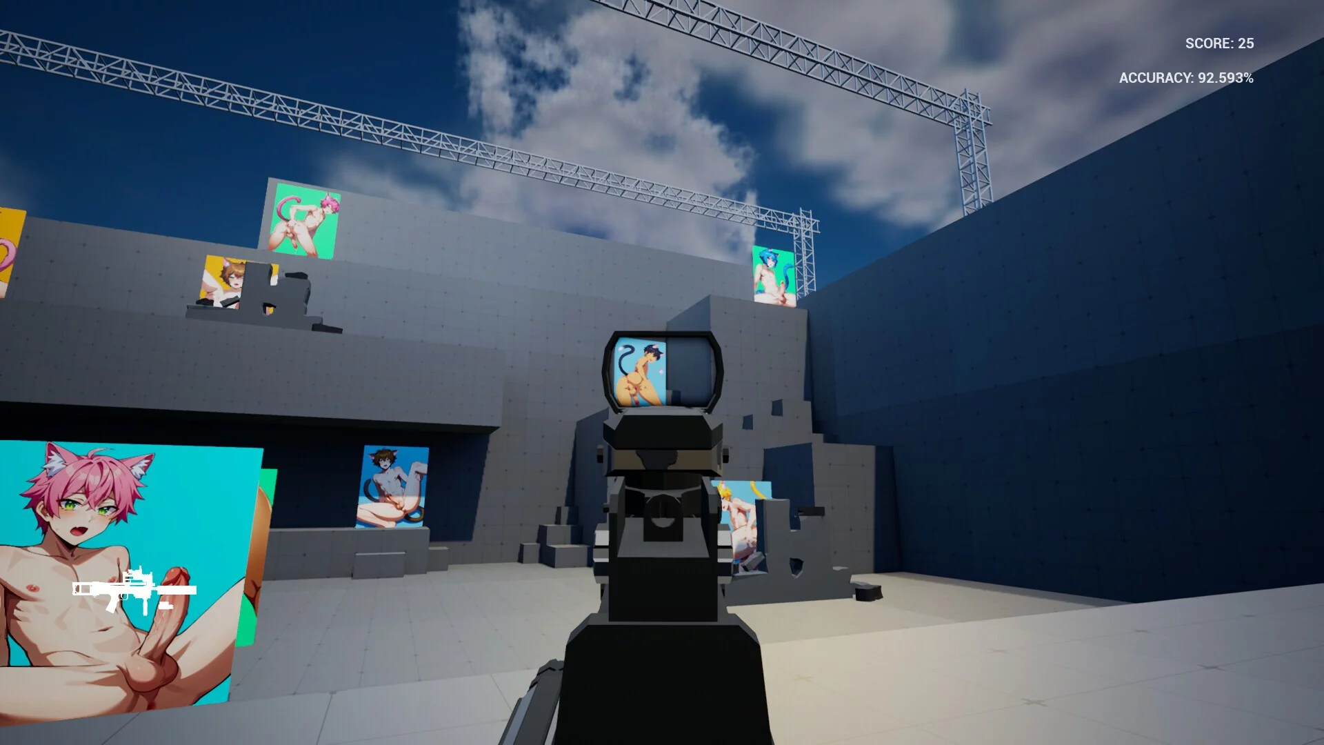 Изображение игры: Catboy Aim Trainer