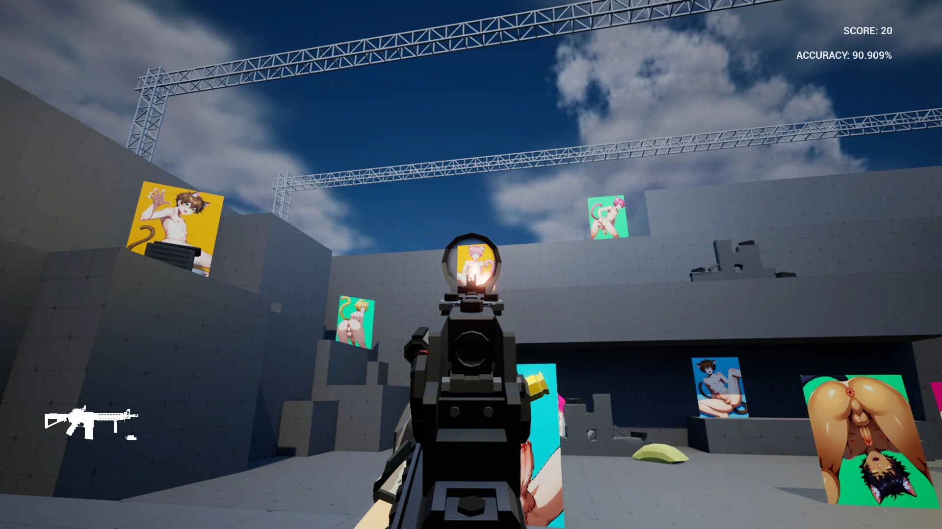 Изображение игры: Catboy Aim Trainer