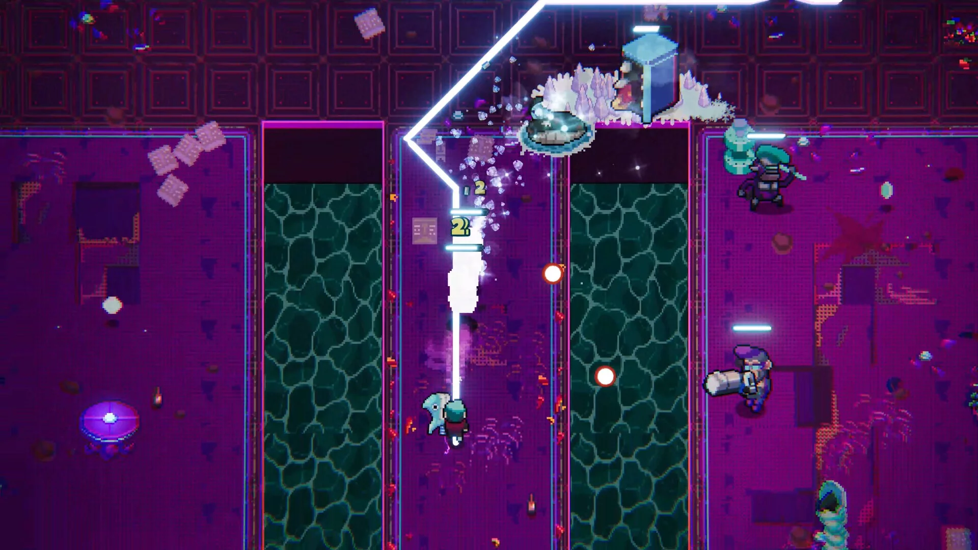 Изображение игры: Cyberwar: Neon City