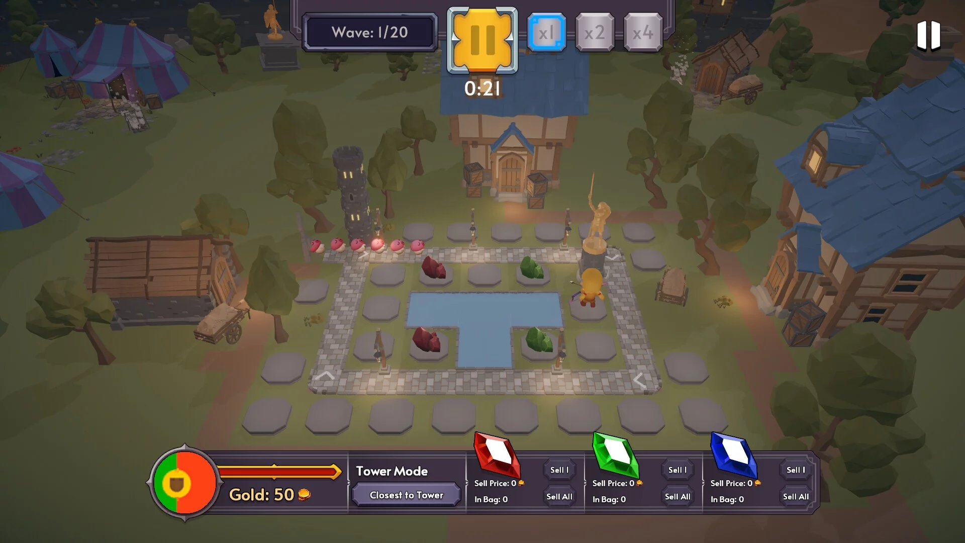 Изображение игры: Royal Wars: Farm TD