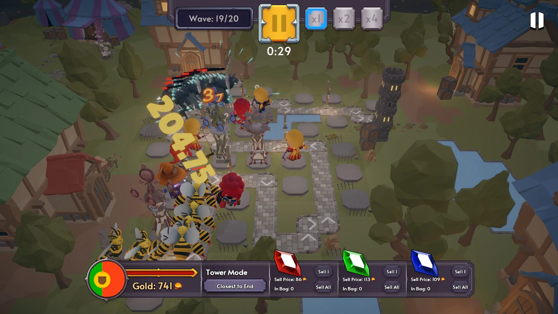 Изображение игры: Royal Wars: Farm TD