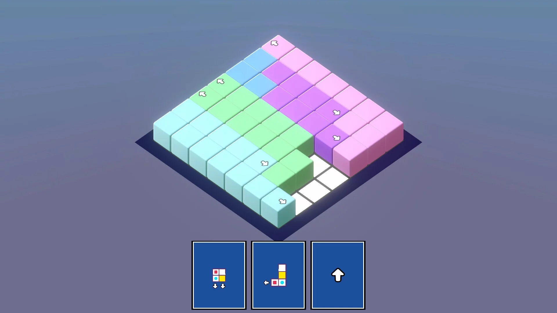 Изображение игры: Tescaris - A Soothing Cute Puzzle Game