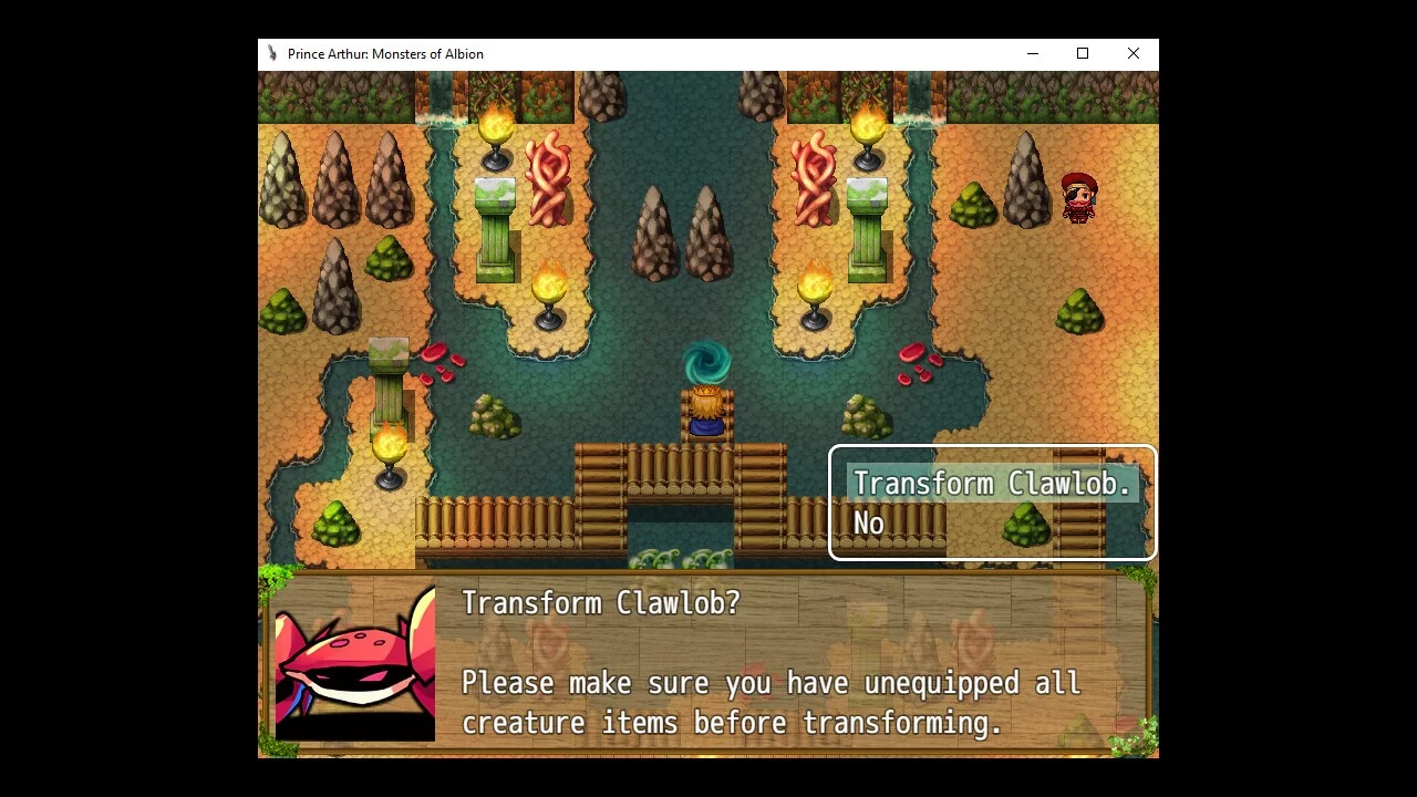Изображение игры: Prince Arthur Monsters of Albion