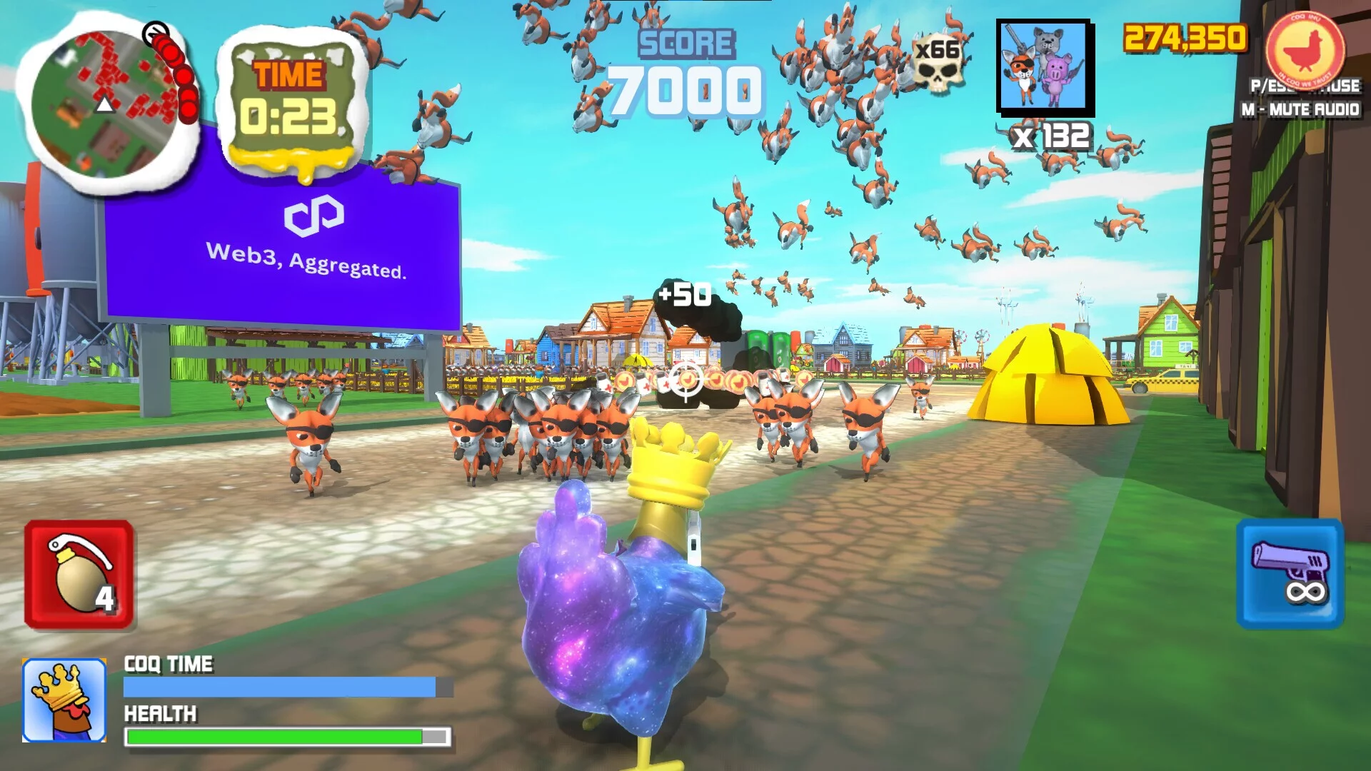 Изображение игры: PlayCOQ: The Coop Defender