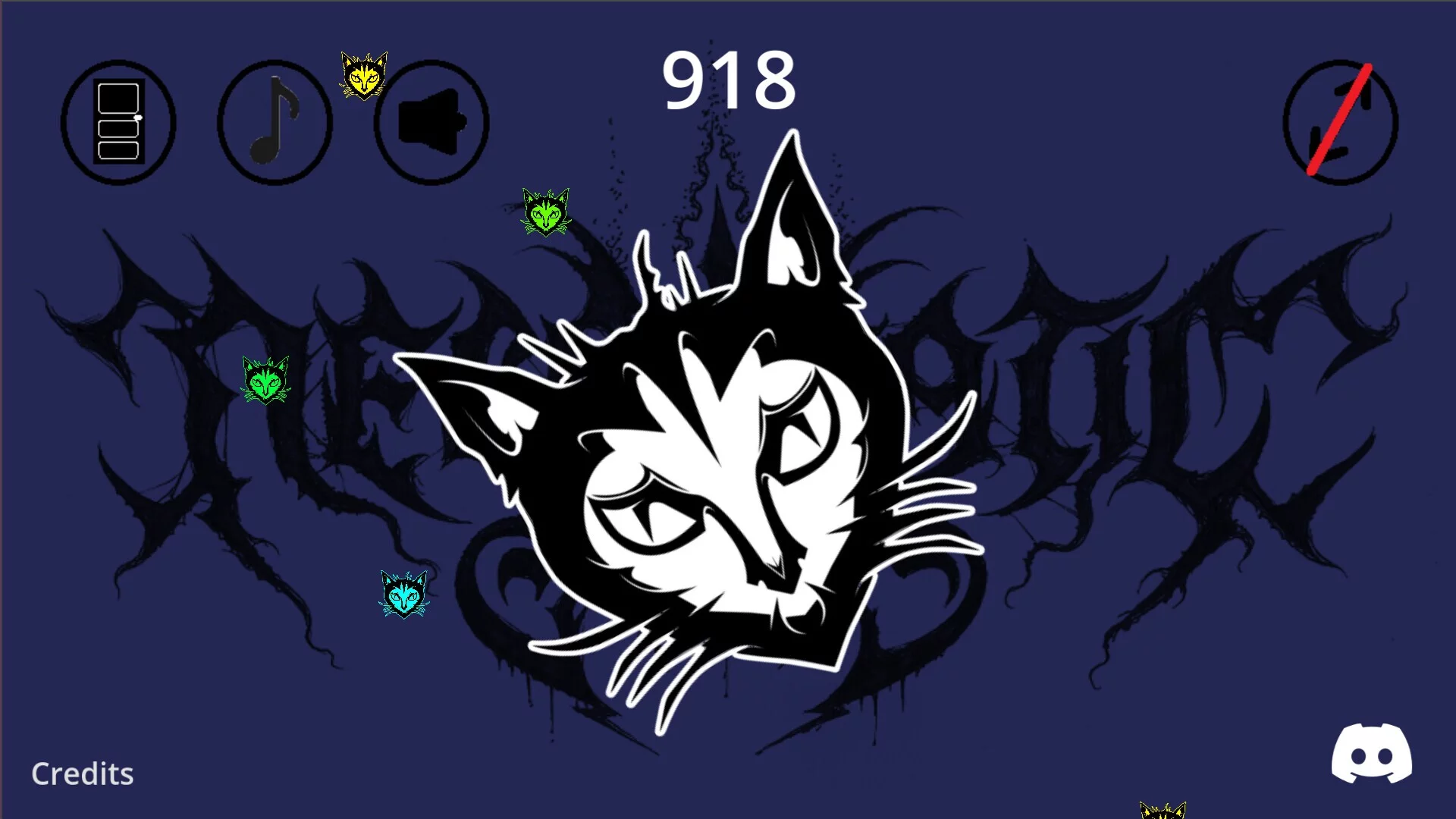 Изображение игры: NecroCatic Clicker