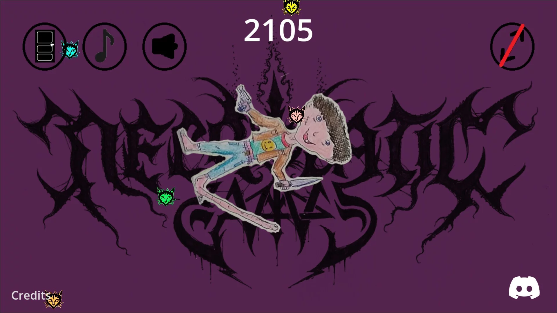Изображение игры: NecroCatic Clicker