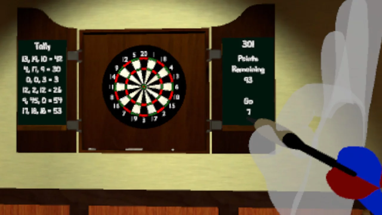 Изображение игры: TRIPLE TWENTY - VR Darts