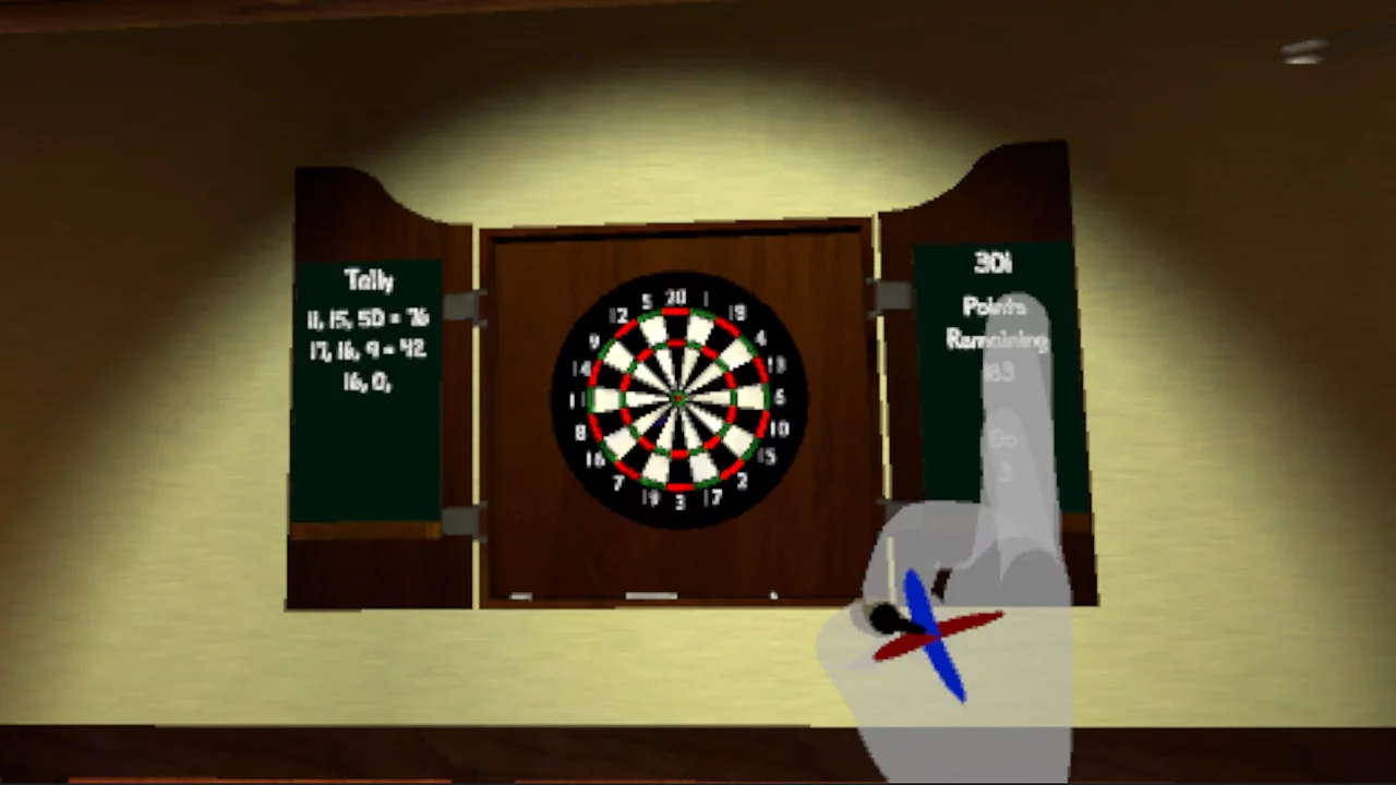 Изображение игры: TRIPLE TWENTY - VR Darts