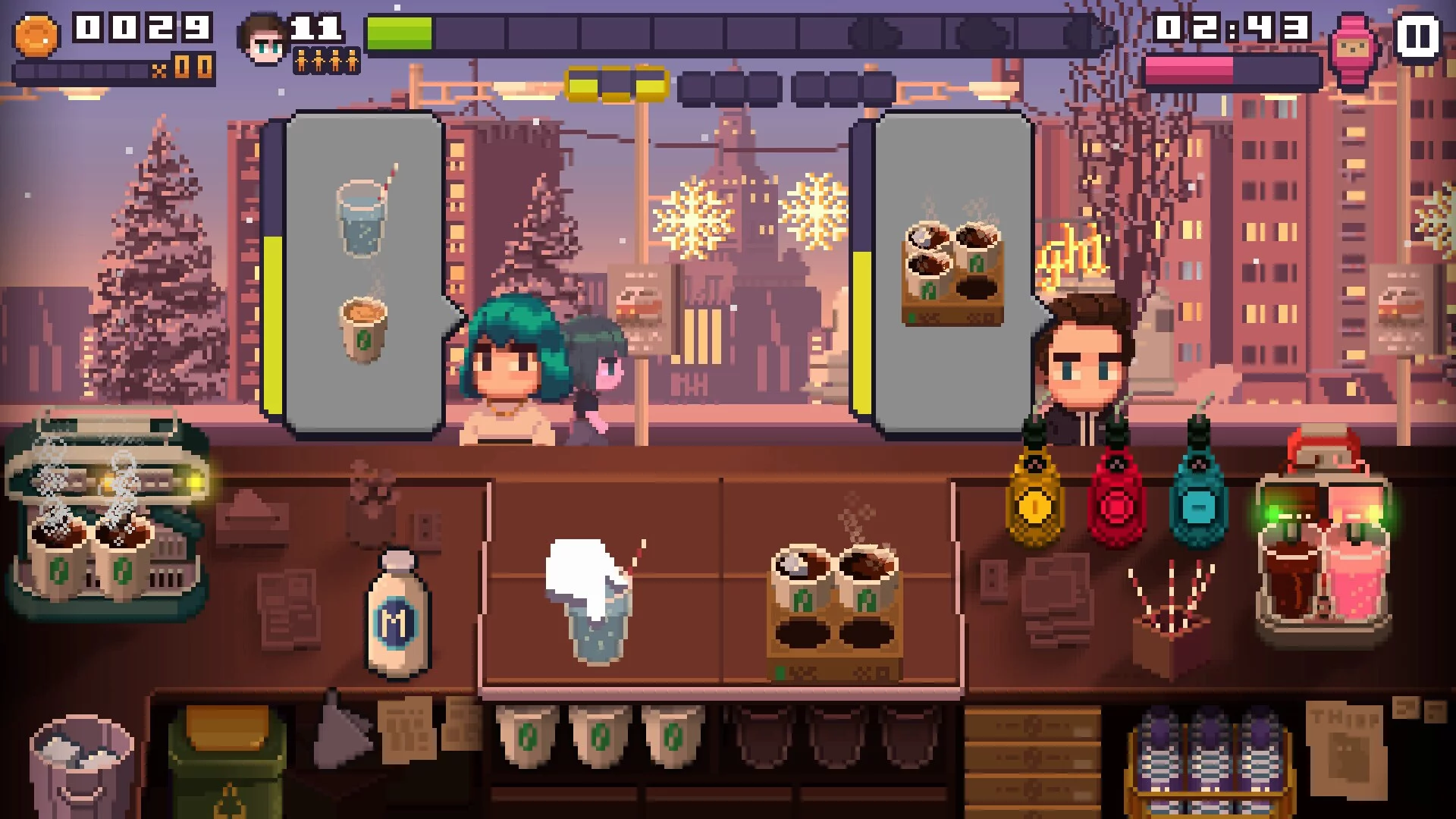 Изображение игры: Pixel Cafe