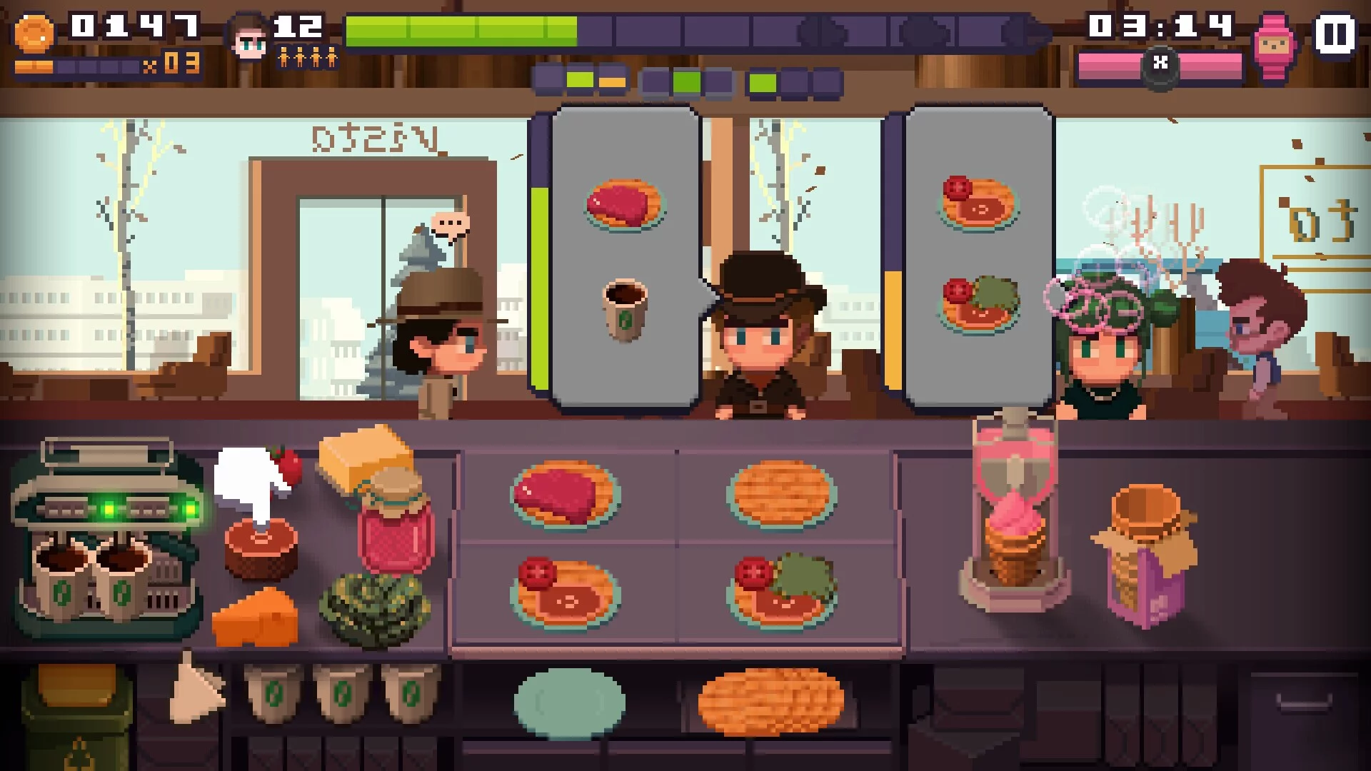 Изображение игры: Pixel Cafe