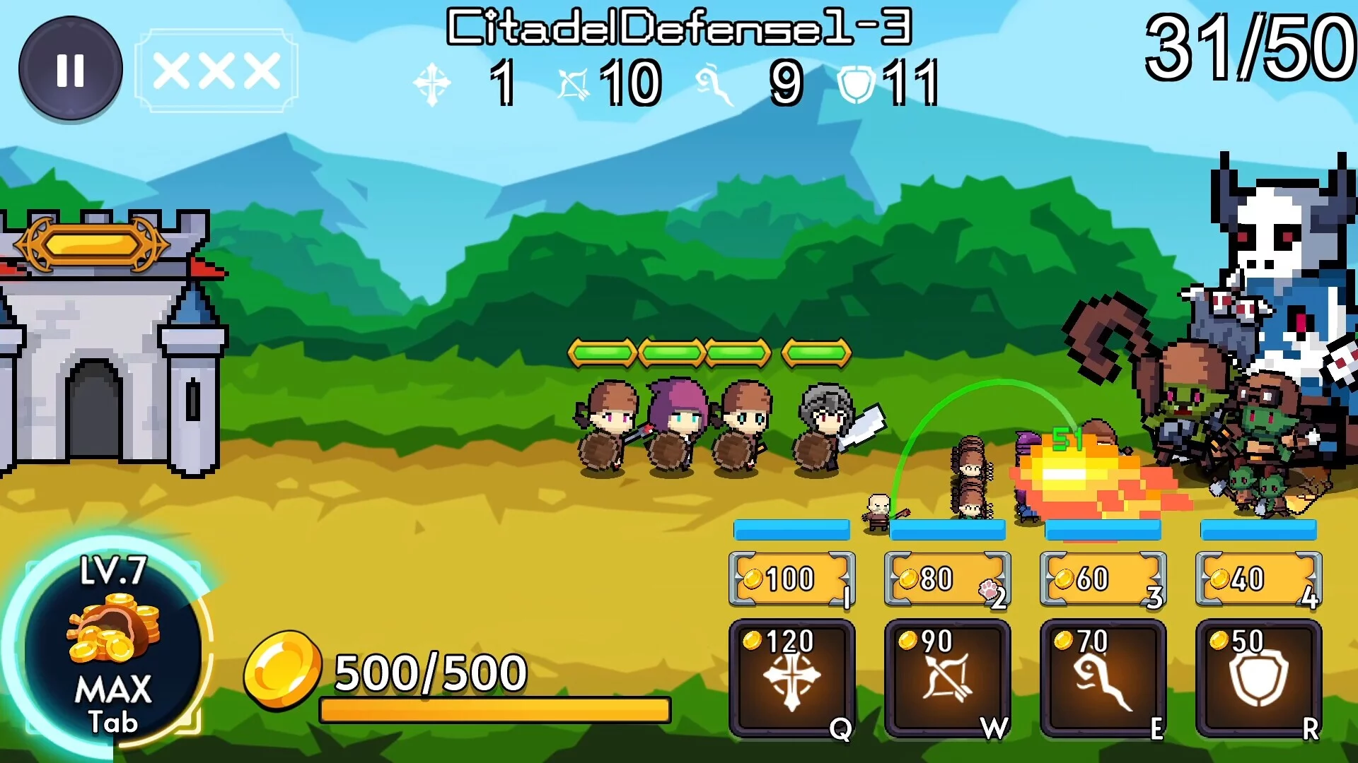 Изображение игры: Rush Heroes