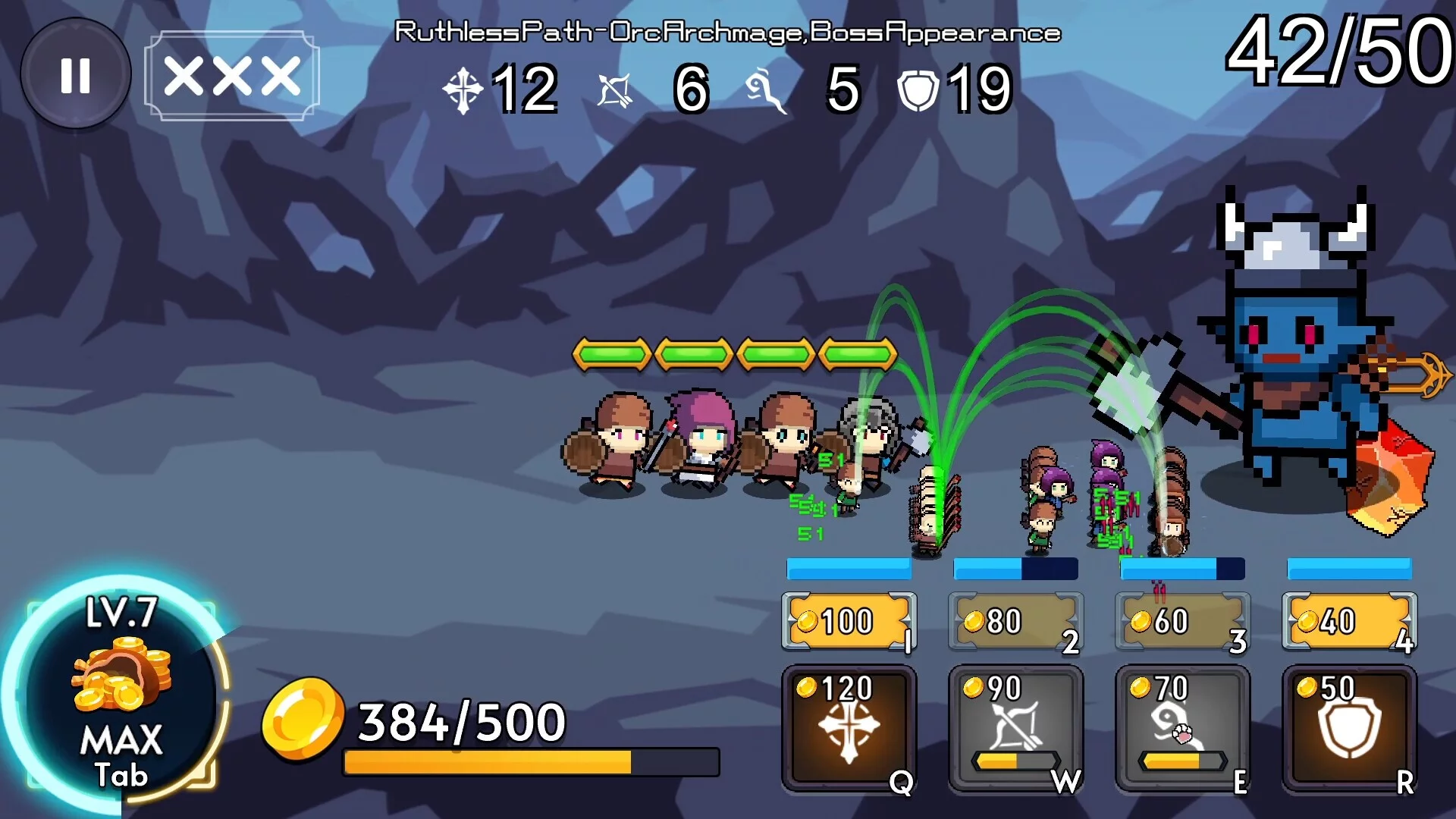 Изображение игры: Rush Heroes