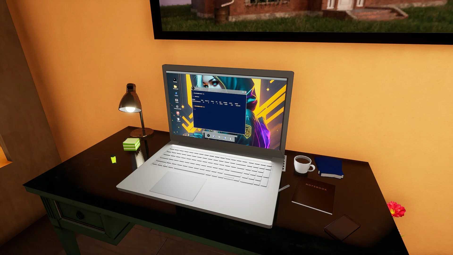 Изображение игры: Anonymous Hacker Simulator