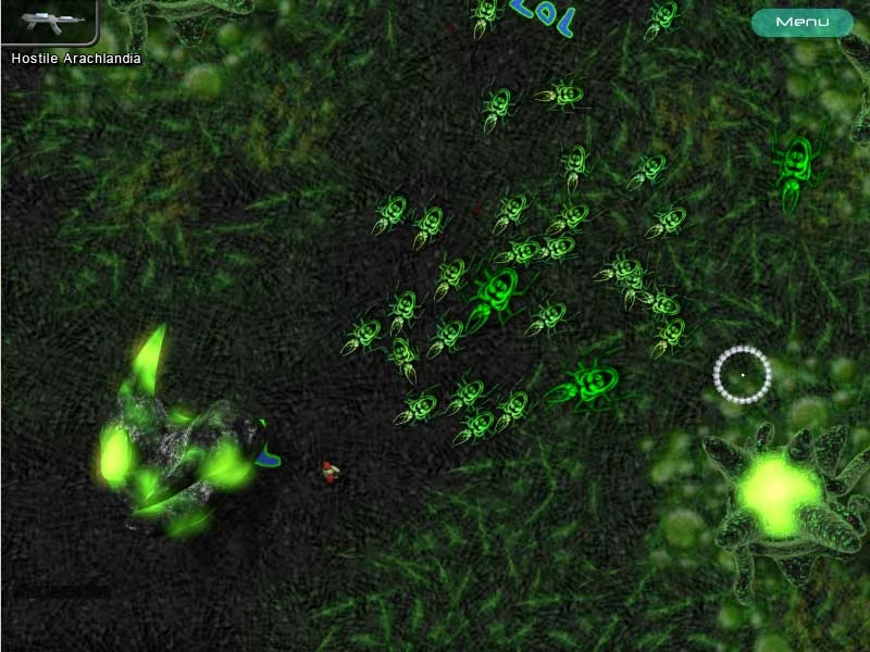 Изображение игры: Crimsonland 2