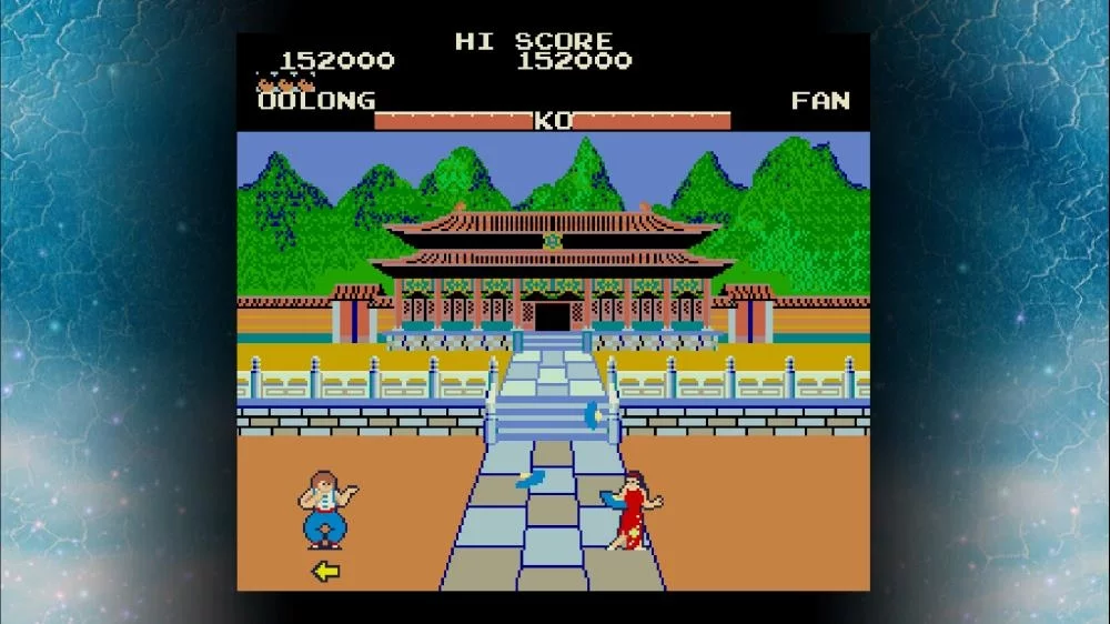 Изображение игры: Yie Ar Kung-Fu