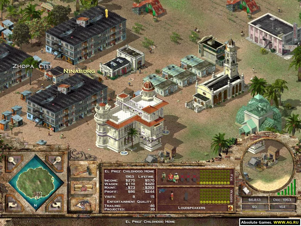 Изображение игры: Tropico: Paradise Island