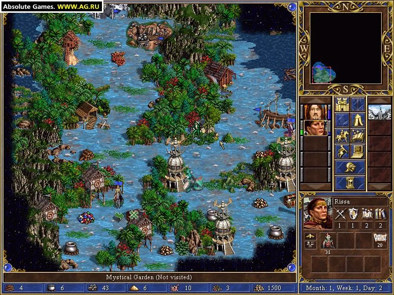 Изображение игры: Heroes Chronicles: Clash of the Dragons and Masters of the Elements