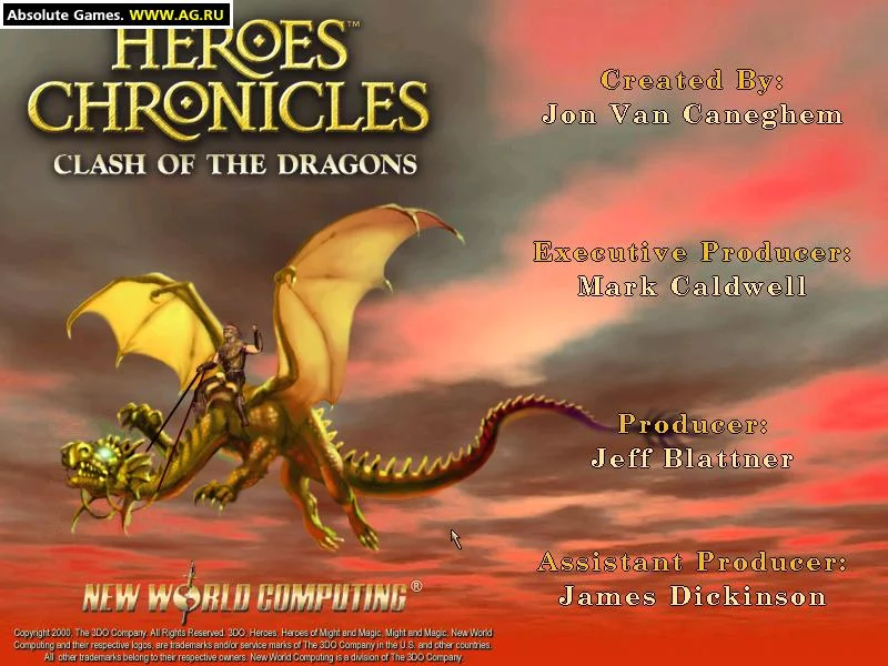 Изображение игры: Heroes Chronicles: Clash of the Dragons and Masters of the Elements
